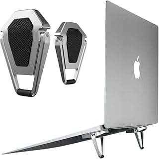 Mini Suporte Notebook Dobravel Ergonomico Laptop Computador iPad Universal Pezinho
