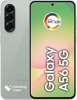 Smartphone Samsung Galaxy A56 5G 128GB, 8GB RAM, Câmera 50MP, IP67, Super AMOLED 6.7", Recursos AI, Verde