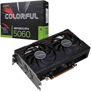 Placa de Vídeo Colorful Nvidia Geforce Rtx 5060 Gaming Duo 8gb-v, 8gb, Gddr7, Dlss, Ray Tracing