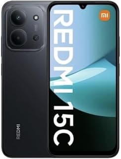 Smartphone Xiaomi Redmi 15C Midnight Black (Preto) 8GB RAM 256GB ROM | Midnight Black