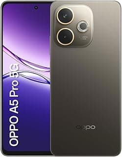 Smartphone OPPO A5 Pro 5G 256GB 8GB Ram IP69 50MP AI Câmera Bateria 5800mAh NFC Marrom