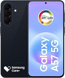 Celular Samsung Galaxy A57 5G 256GB, 8GB RAM, Câmera Tripla de até 50MP OIS, Selfie de 12MP Video HDR, IP68, Tela Super AMOLED 6.7", Até 6 Atualizações de Android e Segurança (Azul Escuro)