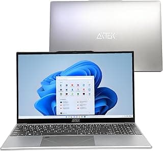 Notebook Tela 15.6" Full HD IPS Touchscreen, Processador Intel Celeron N5095 Quad-Core, 512GB SSD, 16GB RAM, Windows 11 Pro
