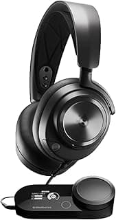 Headset SteelSeries Arctis Nova Pro for Xbox Multi-System Gaming - Premium Hi-Fi Drivers - Hi-Res Audio - 360° Spatial - GameDAC Gen 2 - Stealth Retractable Mic - Xbox, PC, PS5/PS4, Switch