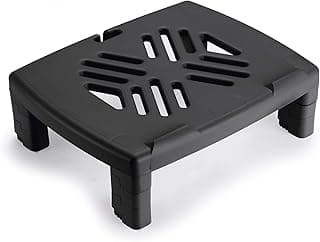 suporte p/monitor e notebook preto