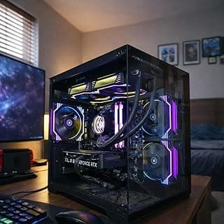 PC Gamer MESH – Ryzen 7 5700X • RTX 5060 Ti 16GB • 32GB • NVMe 1TB • Watercooler 240mm • Windows 11 Pro Ativado