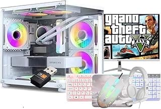 PC Gamer Completo Arvex Branco Intel Core i7 3770, GeForce RTX 3050, Memoria 16GB DDR3, SSD 240GB