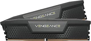 Corsair Memória de computador Vengeance DDR5 RAM 64GB (2x32GB) 6000MHz CL40-50-50-96 1,35V Intel XMP 3.0 – Preto (CMK64GX5M2D6000C40)