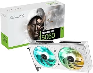 PLACA DE VIDEO NV RTX5060 EX 8GB BLACK GF WHITE 128BITS GDDR7 GALAX 56NSN8MDDBBS