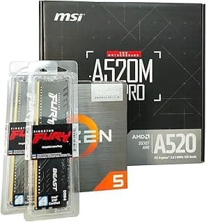 KIT UPGRADE AMD RYZEN 5 5600GT, 16GB DDR4 3200MHZ, MB A520
