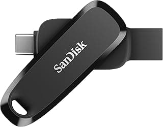 SanDisk Unidade de telefone de 128 GB para Android - USB 2 em 1 para smartphones, tablets e computadores - Unidade de polegar com conectores USB tipo C e tipo A - SDDDC6-128G-G46
