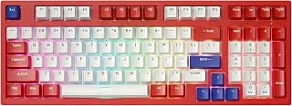 Teclado Gamer Mecânico ABNT2 Layout 85% USB com 13 Modos de Iluminação RGB, Switch Outemu Red/Blue, Compatível com PC, PS5 e Xbox