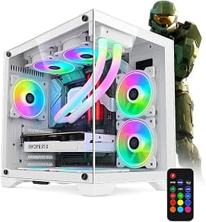 PC Gamer AMD Ryzen 7 8700 AM5 DDR5 16GB SSD NVMe RTX 5060 GDDR7 Wi-Fi Water Cooler Windows 11