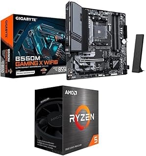 KIT UPGRADE AMD RYZEN 5 5600GT + B550M GAMING X WIFI6 GIGABYTE
