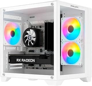 PC Gamer BluePC FRAG, AMD Ryzen 5 8400F AM5, Radeon RX 580 8GB, B650, 16GB DDR5, SSD 512GB NVMe - PGBP-FRA118
