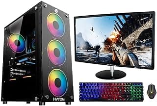 PC GAMER AMD RYZEN 5 5600GT - 16GB DDR4 - NVME 256GB - RADEON VEGA 7 - MONITOR 21,5'' - KIT GAMER RGB