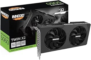 Inno3D GeForce RTX 5060 Twin X2 8GB GDDR7 Reflex 2 RTX AI DLSS4