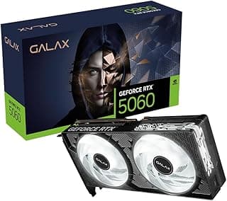 PLACA DE VIDEO NV RTX5060 8GB BLACK GF 1-CLICK OC LAUNCH EDITION 128BITS GDDR7 GALAX 56NSN8MDCPLE