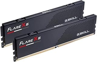 G.SKILL Flare X5 Series DDR5 RAM (AMD Expo) 16GB (2x8GB) 6000MT/s CL30-38-38-96 1,35V Desktop Computer Memory U-DIMM - Preto fosco (F5-6000J3038F8GH2-FX5)