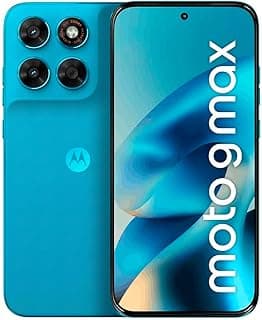 Smartphone Motorola Moto G Max 5G - 256GB 24GB (8GB RAM + 16GB RAM Boost), câmera 200MP, OIS, Tela 1.5K extreme AMOLED 120hz, IP68 e IP69 - Azul Claro