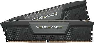 CORSAIR VENGEANCE DDR5 RAM 16GB (2x8GB) 5200MHz CL40 Intel XMP iCUE Memória de computador compatível - Preto (CMK16GX5M2B5200C40)