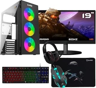 PC Gamer MRPC Completo Intel core i7 3.4GHz 16 GB RAM SSD 240 GB Fonte 500 W Monitor 19″ HDMI Placa de vídeo NVIDIA GT730