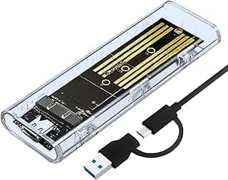 Case Ssd M2 Nvme E Sata Ngff Usb 3.1 Tipo C 10gbps Adaptador Externo Ssd Compatível Com Pcie, Hd, Notebook, Desktop, Xbox e Playstation