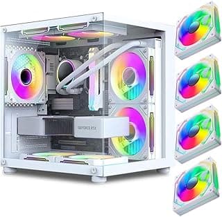 PC GAMER SETUP BRANCO RYZEN 5 8500G A620M 2X 8GB 5600MHZ NVME 250GB RADEON 740M WINDOWS 11