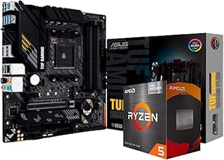 Kit Upgrade AMD Ryzen 5 5600GT Placa Mãe Asus TUF Gaming B550M-Plus AM4