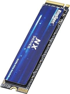 SSD interno KingSpec NX Series geração 3x4 NVMe M.2, 512 GB até 3.500 MB/s, 3.500 MB/s NAND Flash 3D M2 2280 Unidade de estado sólido interna, para desktop e laptop