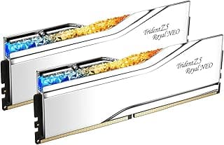 G.SKILL Trident Z5 Royal Neo Series (AMD Expo) DDR5 RAM 48GB (2x24GB) 8000MT/s CL40-48-48-128 1,40V Desktop Computer Memory UDIMM - Prata (F5-8000J4048G24GX2-TR5NS)