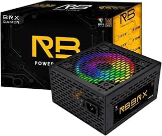 FONTE BRX RGB ATX 650W AUTOMATICA 80 PLUS