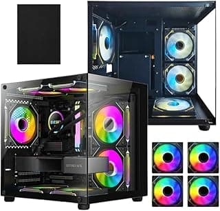 PC GAMER SETUP PRETO RYZEN 5 8500G A620M 2X 8GB 5600MHZ NVME 250GB RADEON 740M WINDOWS 11