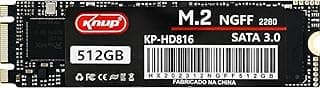 SSD Knup 512GB M2 2280 NGFF KP-HD816 Sata 3.0 (Leitura até 550MB/s e Gravação até 500MB/s)