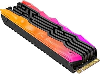 fanxiang S790R 1TB NVMe M.2 SSD PCIe 4.0 x4, unidade de estado sólido interna com dissipador de calor RGB, até 7450 MB/s, 3D NAND TLC, compatível com PS5, ideal para jogos, criadores e profissionais