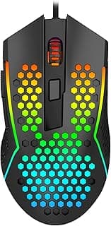 Redragon MOUSE REAPING RGB PRETO,