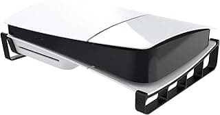 Suporte Horizontal Compatível Com Playstation 5 Slim Mídia (Preto)