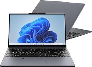 Notebook Huitbat TK-R15 AMD Ryzen 5 3500U, 8GB RAM, 256GB SSD, Tela 15,6" LED IPS Full HD, HD Cam, Reconhecimento de Impressão Digital, Type C, Windows 11 Pro, Cinza