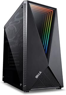 COMPUTADOR GAMER CORE I5 9600KF 3.7GHZ WATER COOLER 120MM MEMÓRIA 16GB DDR4 SSD 240GB PLACA DE VÍDEO AMD RX 580 8GB FONTE 600W 80 PLUS - SKUL