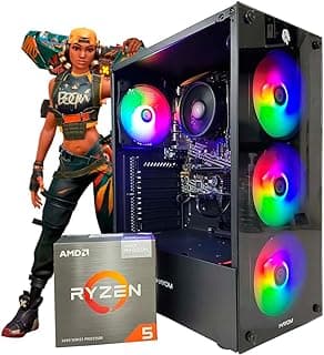 PC GAMER RYZEN 5 5600G, 16GB DDR4 3200MHZ, SSD M.2 NVME 250GB, VEGA 7, GB1749