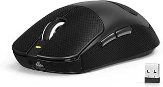 Mouse ATTACK SHARK X8SE para Mãos Grandes, 55g SUPERLEVE, Sensor Gamer PixArt PAW3311, Sem Fio BT/2.4G/Com Fio, DPI 25000