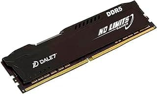 DALE7 Memória Gamer Ddr5 16Gb 5600 Mhz Desktop No Limits