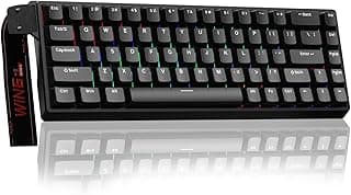 Teclado Magnético Aula Win68 He 8000hz, 0.02mm Rapid Trigger, Hall Efect, Socd, Snaptap, 65%