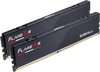 G.SKILL Flare X5 Series (AMD EXPO) DDR5 RAM 32GB (2x16GB) 6000MT/s CL30-38-38-96 1,35V Desktop Computer Memory UDIMM - Preto fosco (F5-6000J3038F16GX2-FX5)