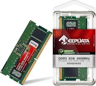 MEMÓRIA RAM PARA NOTEBOOK DDR5 08GB 4800MHZ KEEPDATA KD48S40/8G