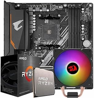 KIT UPGRADE AMD RYZEN 5 5600G B550M ELITE MEMORIA RGB-MONTADO E ATUALIZADO (AIRCOOLER 120MM RGB, SEM MEMORIA RAM)