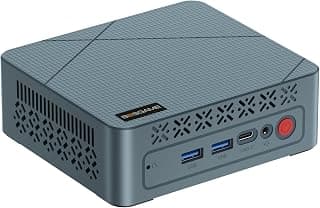 BOSGAME Mini PC E3 Neo Intel N95, 16GB RAM DDR4, SSD NVMe 512GB | Windows 11 Pro, 3 Monitores 4K, LAN 2.5G, WiFi 5, Computador Compacto para Home Office e Escritório