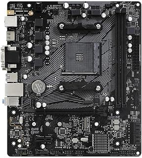 Placas-mãe de computador adequadas para placa-mãe ASROCK B550M-HDV B550 AM4 para Ryzen 7/5/3 5800X 5700X 5600X 3200G CPU DDR4 M.2 USB2.0 Micro ATX Mainboard