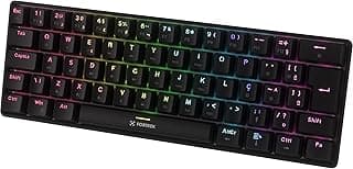 Teclado Mecânico Fortrek Gravity Air Compact Wireless Preto