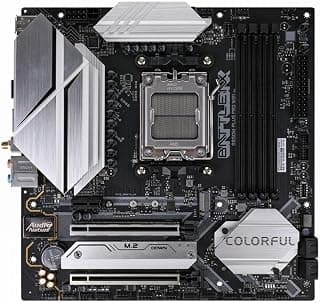 Placa Mãe Colorful Battle-ax B850m-plus Pro Wifi V14, Chipset B850, Amd Am5, Matx, Ddr5